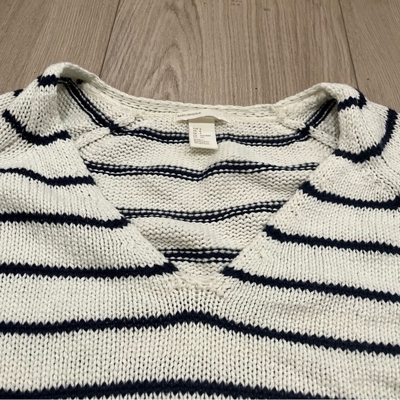 H&M size small striped knit sweater - Picture 2 of 6